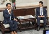 黄国昌拜会蒋万安，批台当局冷处理“核三公投”，害怕人民表达意见