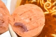 辽宁网友称在火腿肠里发现条状不明物体，长约1厘米呈淡紫色，金锣回应：我们看一下