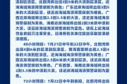 海浪橙色警报：广东近岸海域将出现3到5米的大浪到巨浪