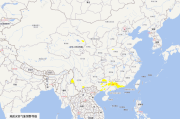 地质灾害橙色预警：广东中北局部、广西东部局部发生地质灾害的风险高